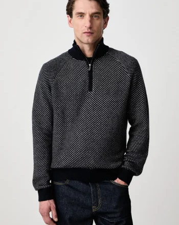 Guess  pulover pentru bărbați cu amestec de lână NICO