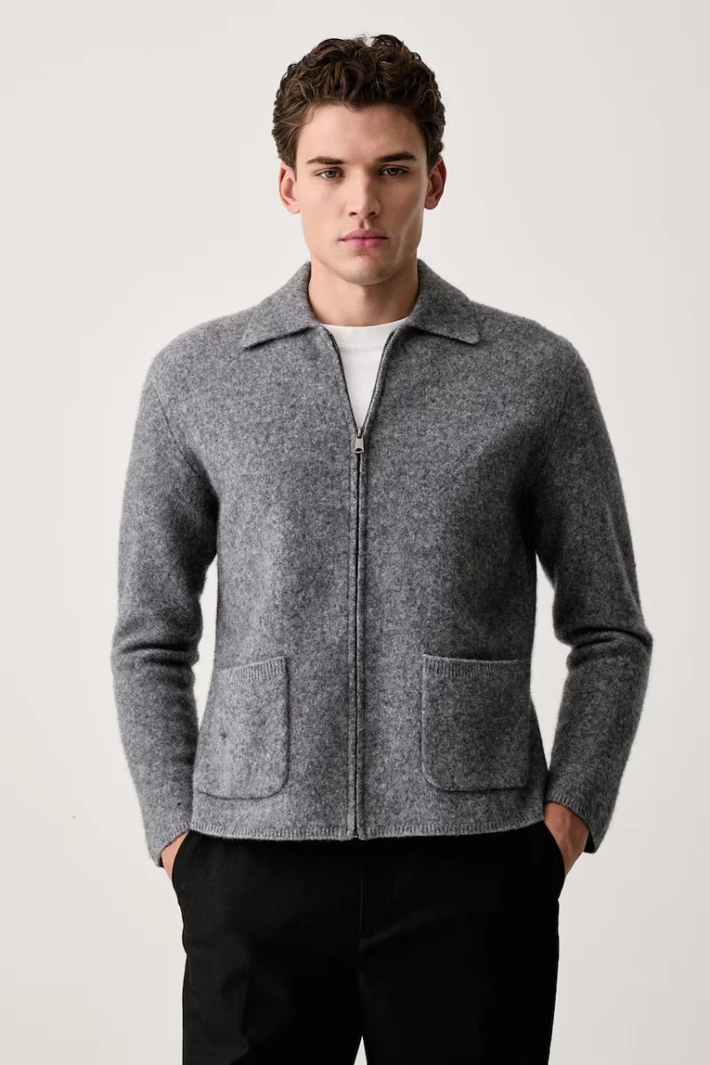 United Colors of Benetton  cardigan pentru bărbați din lână