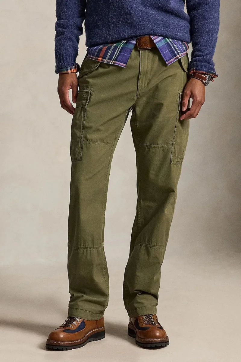 Polo Ralph Lauren  pantaloni cargo pentru bărbați din bumbac