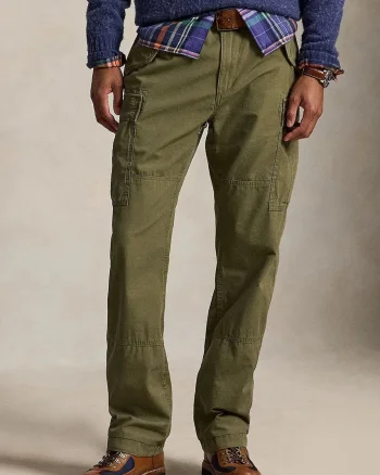 Polo Ralph Lauren  pantaloni cargo pentru bărbați din bumbac