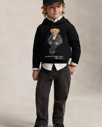 Polo Ralph Lauren  hanorac cu glugă pentru copii cu bumbac