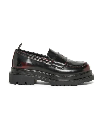 Diesel  mocasini pentru copii D-SLAWEU-ABR LOAFER