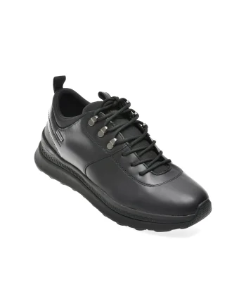 Pantofi sport GEOX negri, U56HMA, din piele naturala
