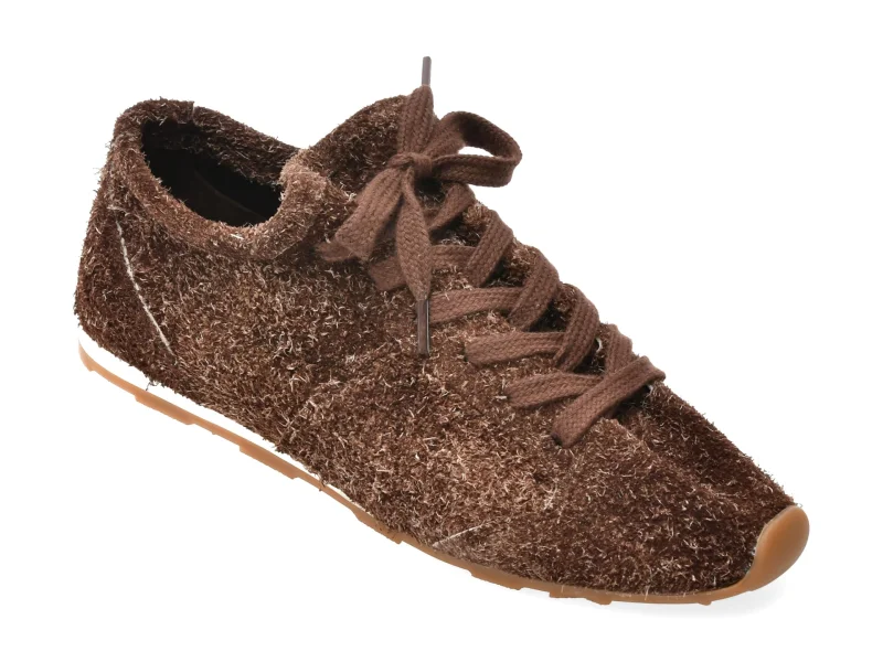 Pantofi sport EPICA maro, 5002822, din piele intoarsa