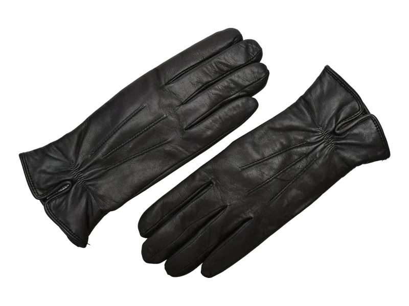 Manusi EPICA negre, D52, din piele naturala