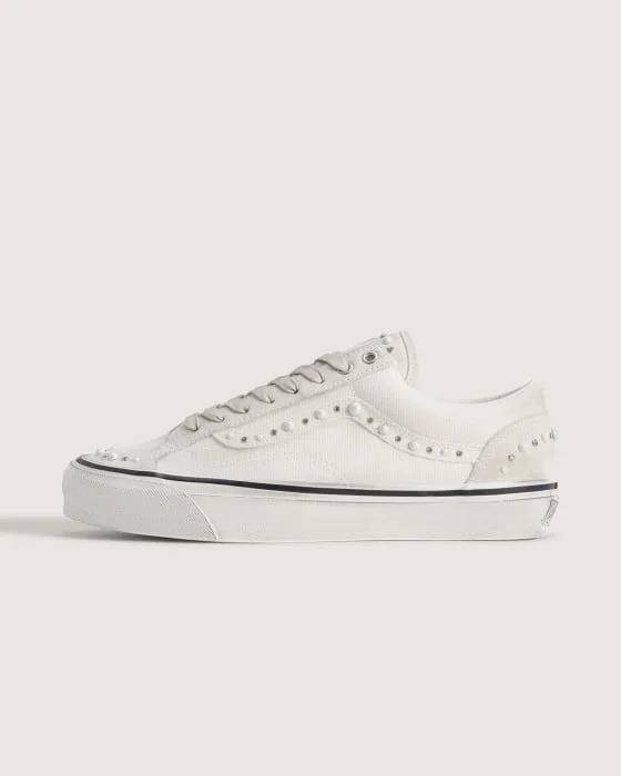Pantofi sport Vans Premium Old Skool 36 Pearlized Marshmallow White