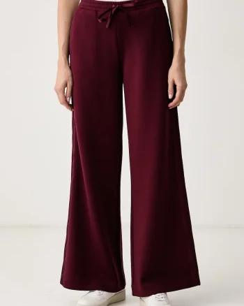 Twinset  pantaloni de trening pentru femei cu vâscoză