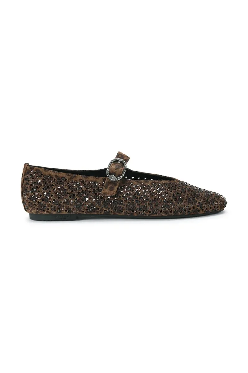 Kurt Geiger London  balerini din piele întoarsă Mayfair Ballet Flat