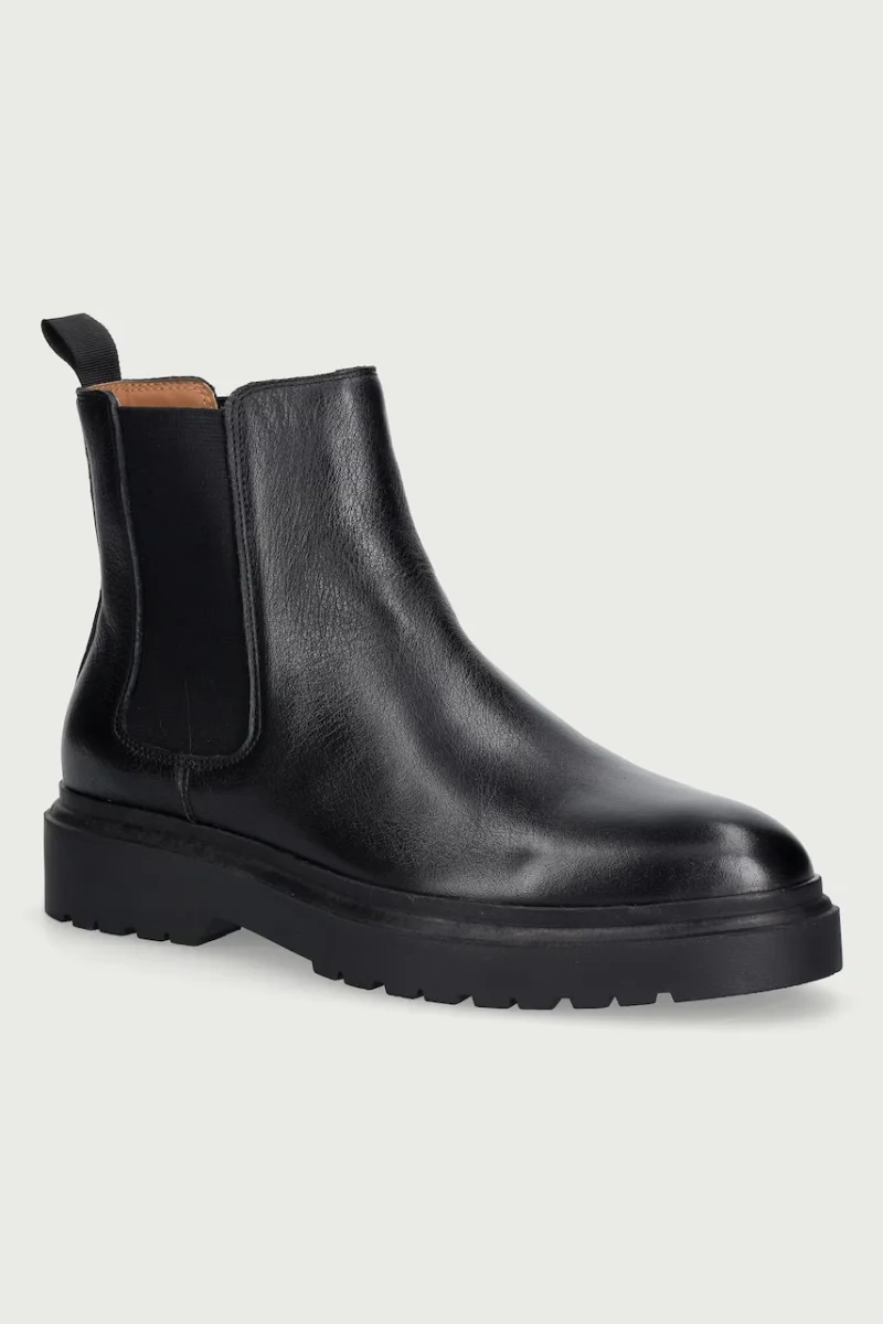 Steve Madden  ghete scurte pentru bărbați din piele Grandhike