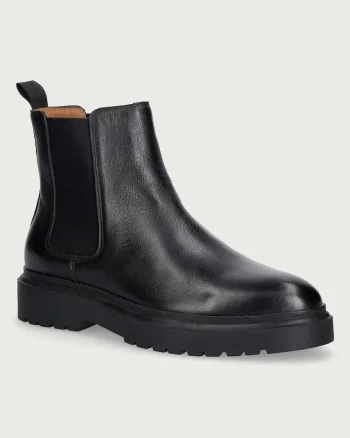 Steve Madden  ghete scurte pentru bărbați din piele Grandhike