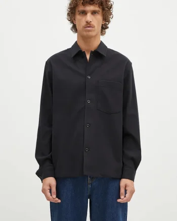 Norse Projects  cămașă din lână Carsten Cotton Wool LS Shirt