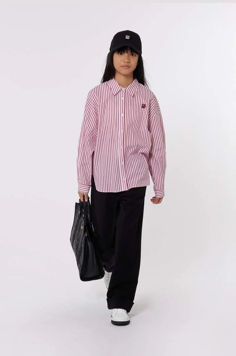 DKNY  camasa de bumbac pentru copii