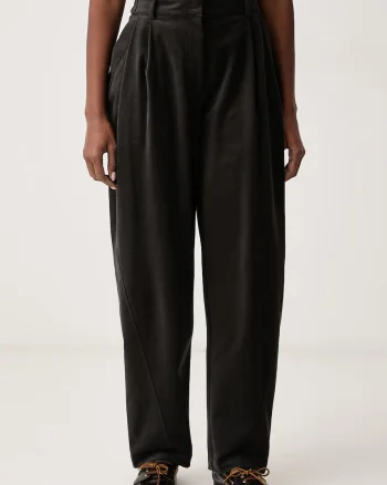 Max&Co.  pantaloni pentru femei din bumbac cu elastan MCLUTILITA