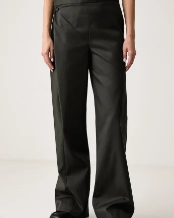 MSGM  pantaloni straight pentru femei