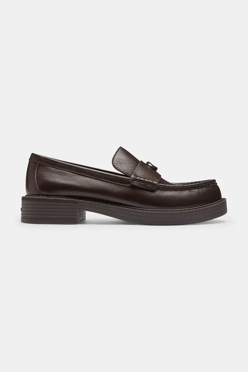 Coach  loafers slip-on pentru femei din piele Astor Loafer